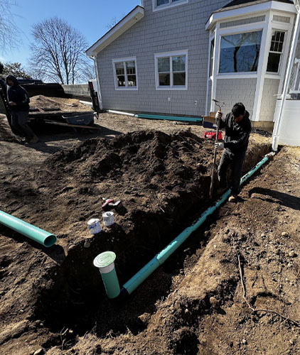 Drainage and grading